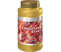 CHOLESAN STAR, cholesterol pod kontrolou, Starlife 60 kaps