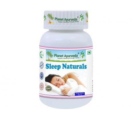 Sleep naturals- poruchy spánku- 500 mg, 60 kapsúl