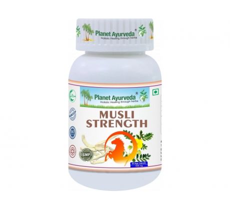 Musli Strength- libido, sexuálna výkonnosť, energia- 500 mg, 60 kapsúl