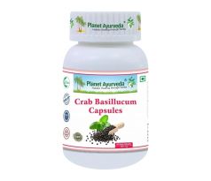 Crab Basillucum- podpora imunity a dýchacích ciest- 500 mg, 60 kapsúl